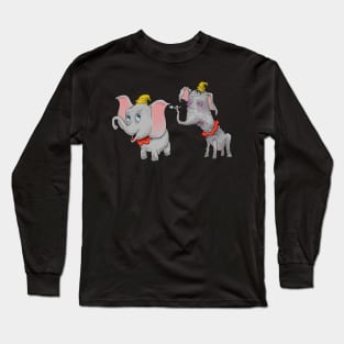 dumbo on ice Long Sleeve T-Shirt